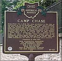 Camp Chase Historical Marker